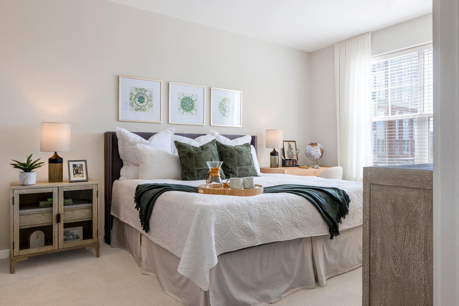 Spacious studio to three bedroom floor plans