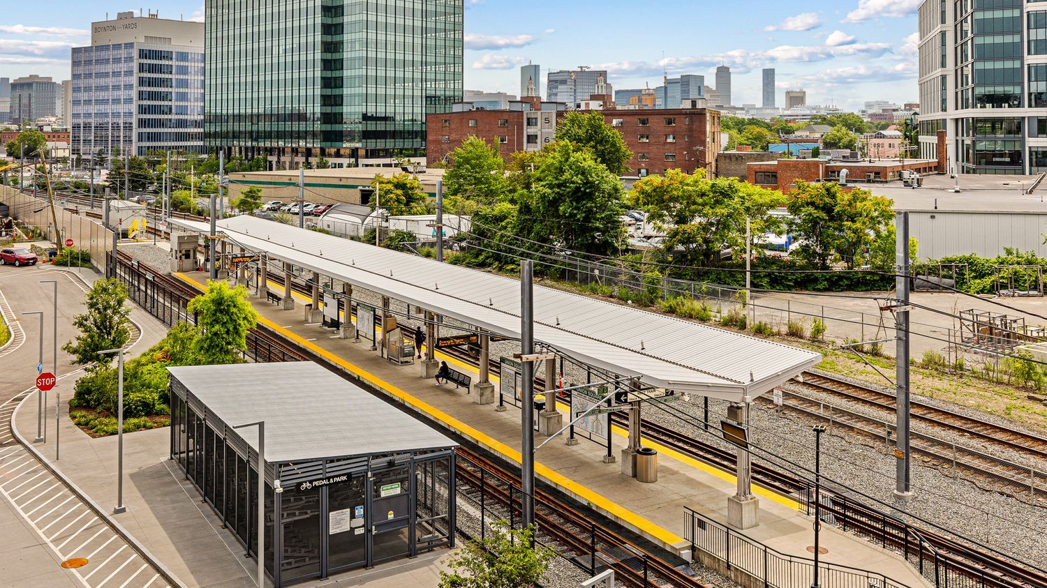 Green Line stop