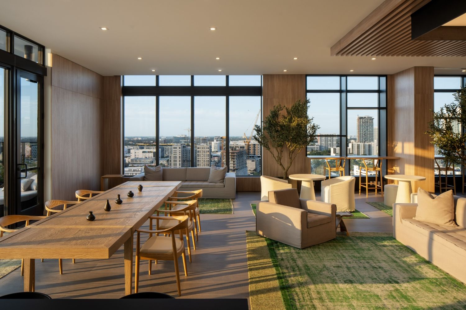 Sun filled spacious clubroom