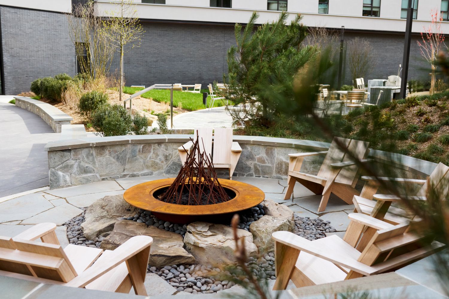 Grab a few friends and share a laugh fireside