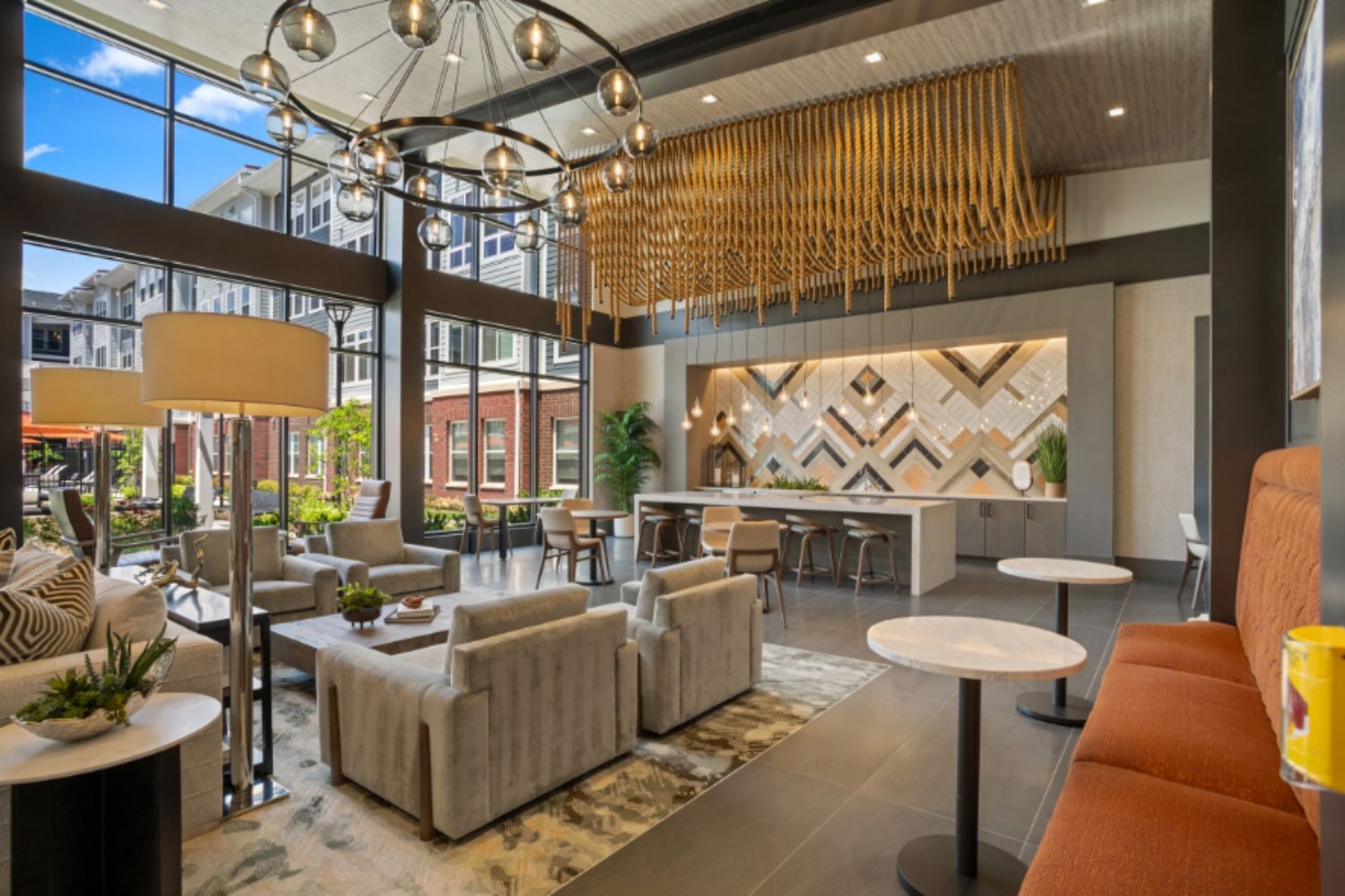 Lounge away in our open community spaces