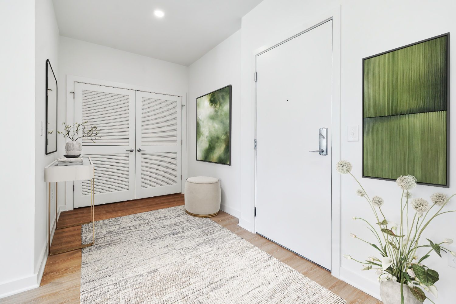 A sophisticated welcome designed to make a lasting impression.