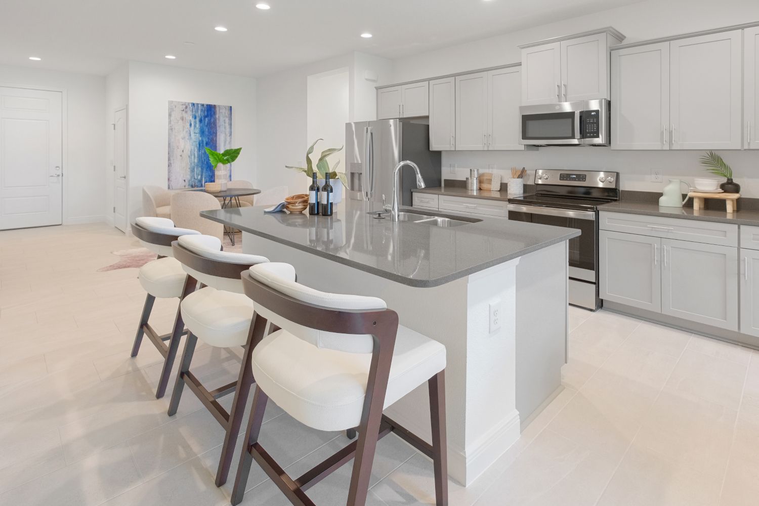 Our spacious kitchen islands make meal preparation a breeze.