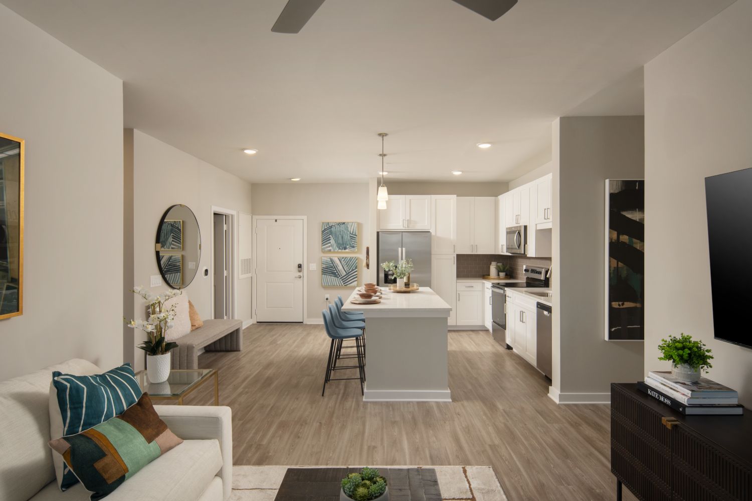 Kitchen and apartment entry