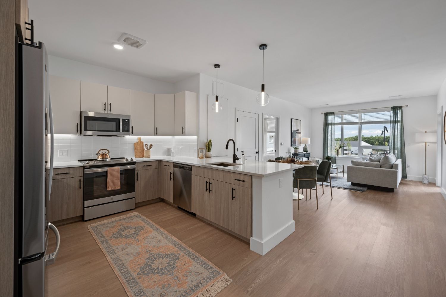The perfect blend of modern design and cozy comfort