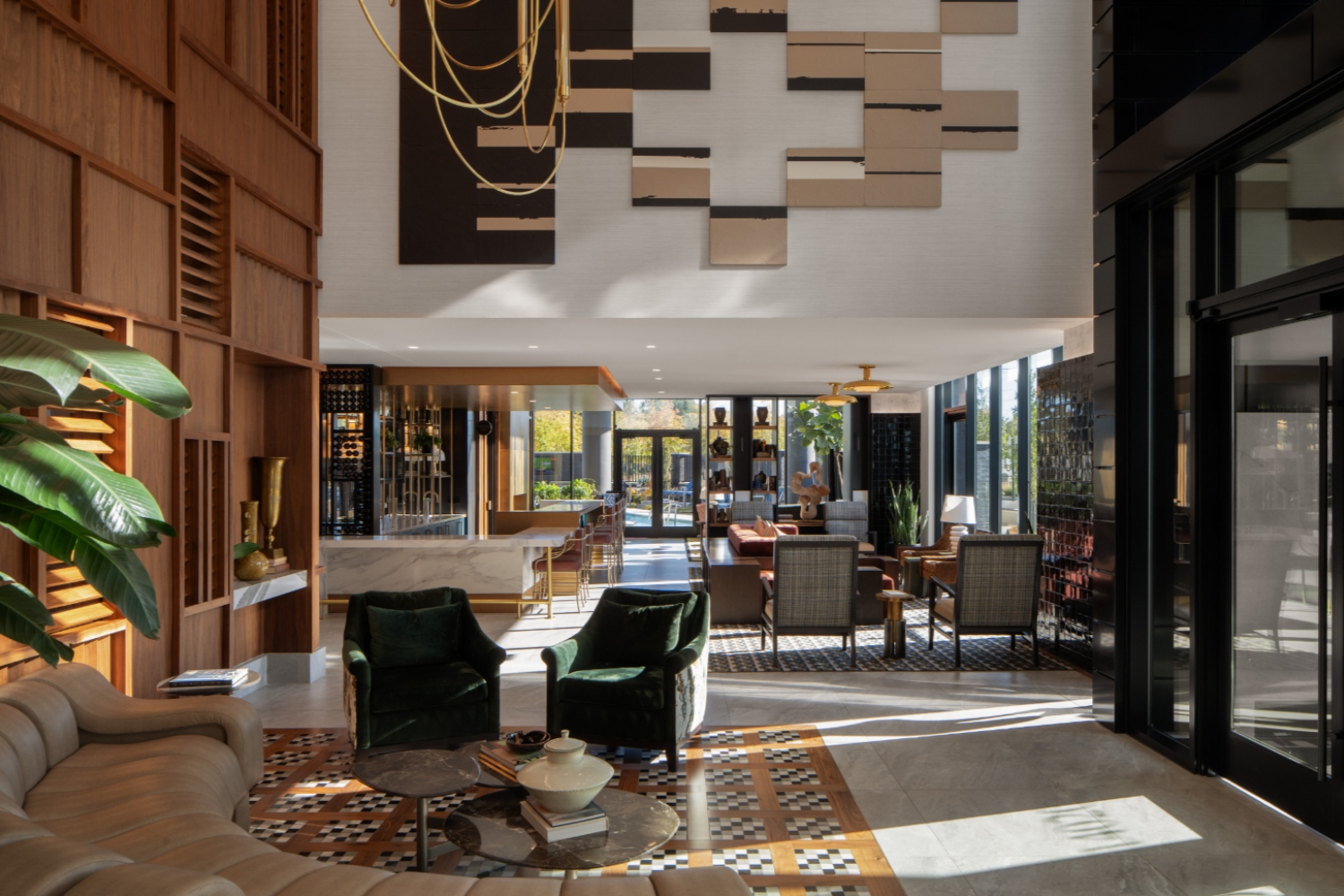 Oro Ballantyne Lobby Clubroom