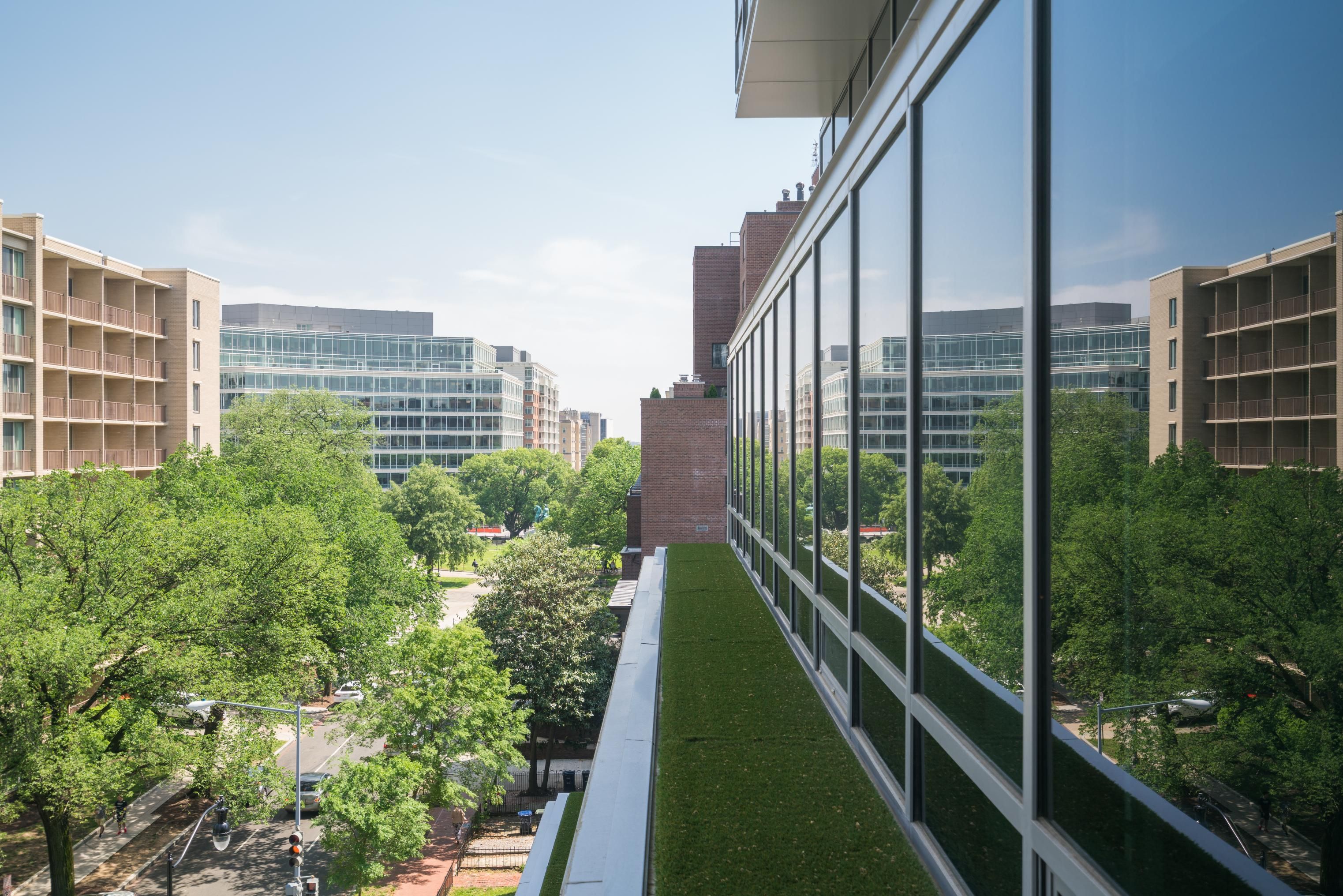 Building exterior showing view of street