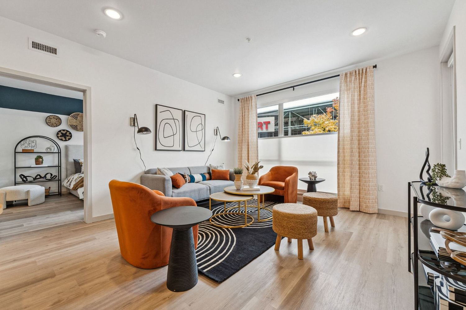 The perfect blend of modern design and cozy comfort