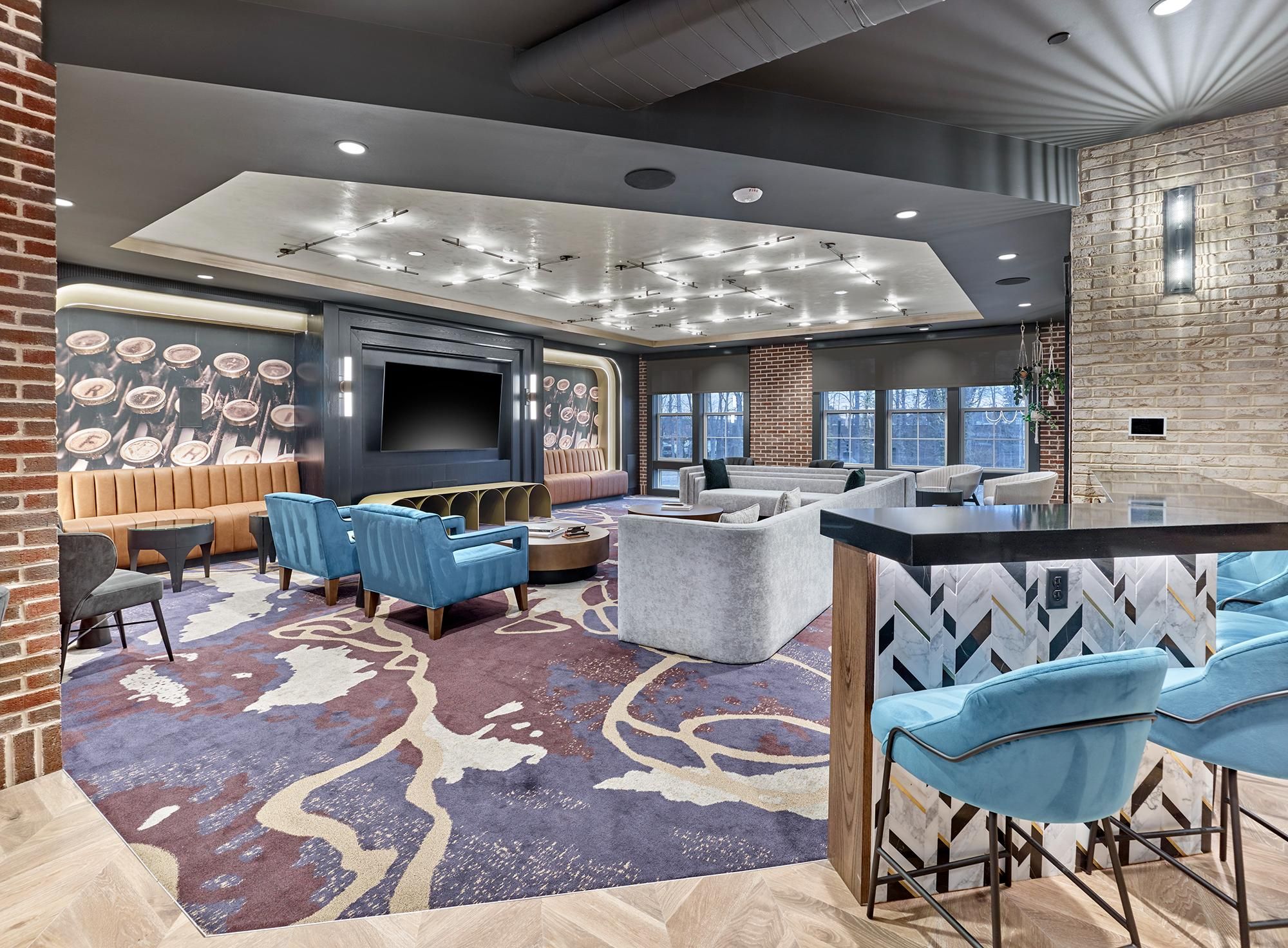 Catch a game with friends in the media room