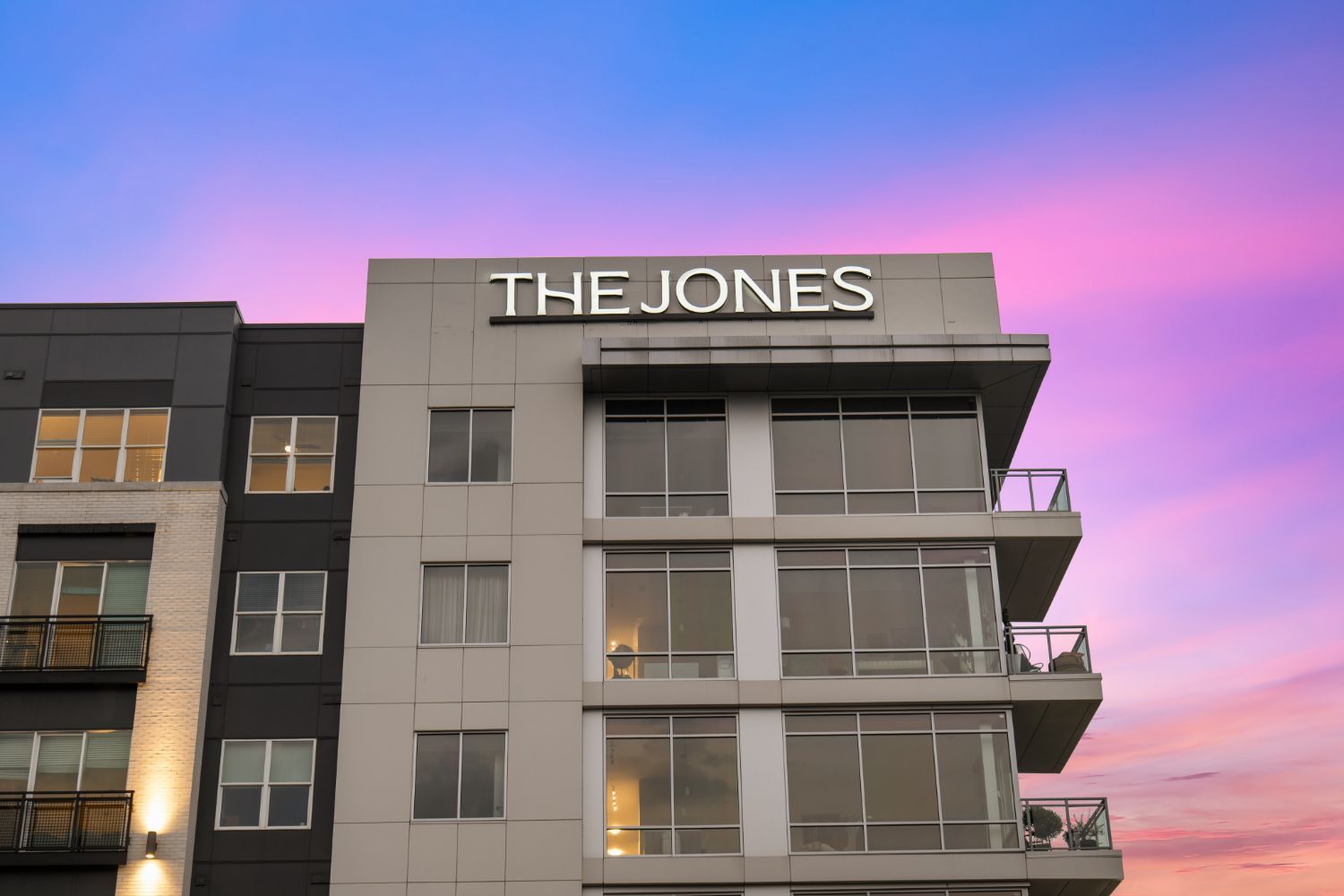 Building Exterior Sunset