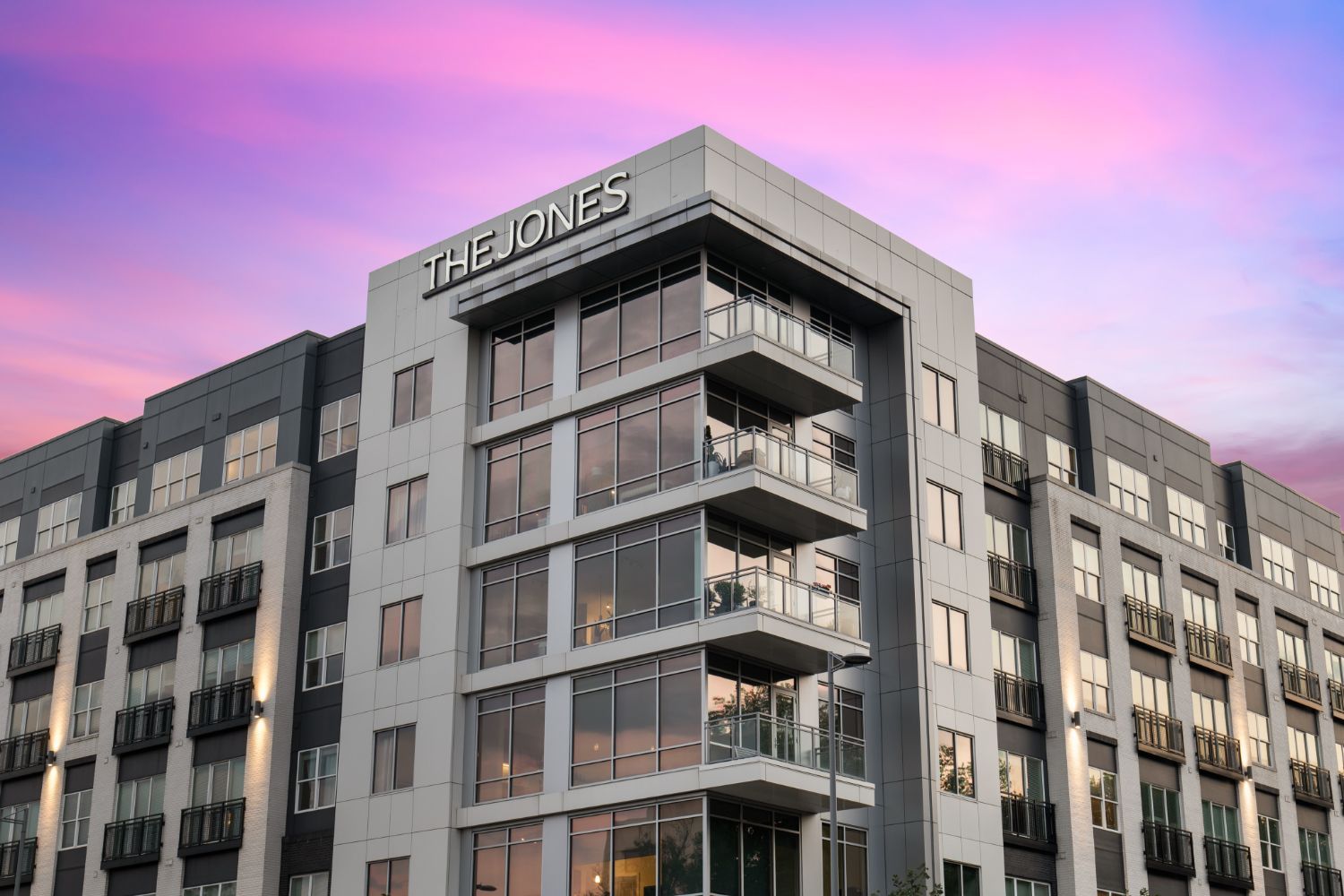 Building Exterior Sunset