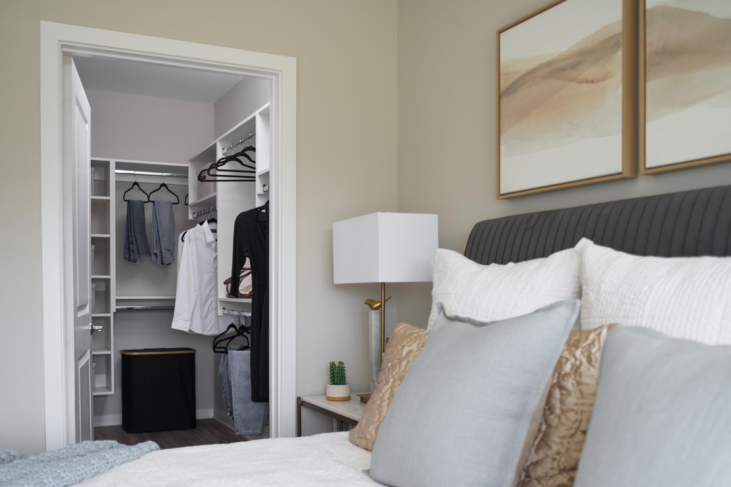 Take a peek at your walk-in closet