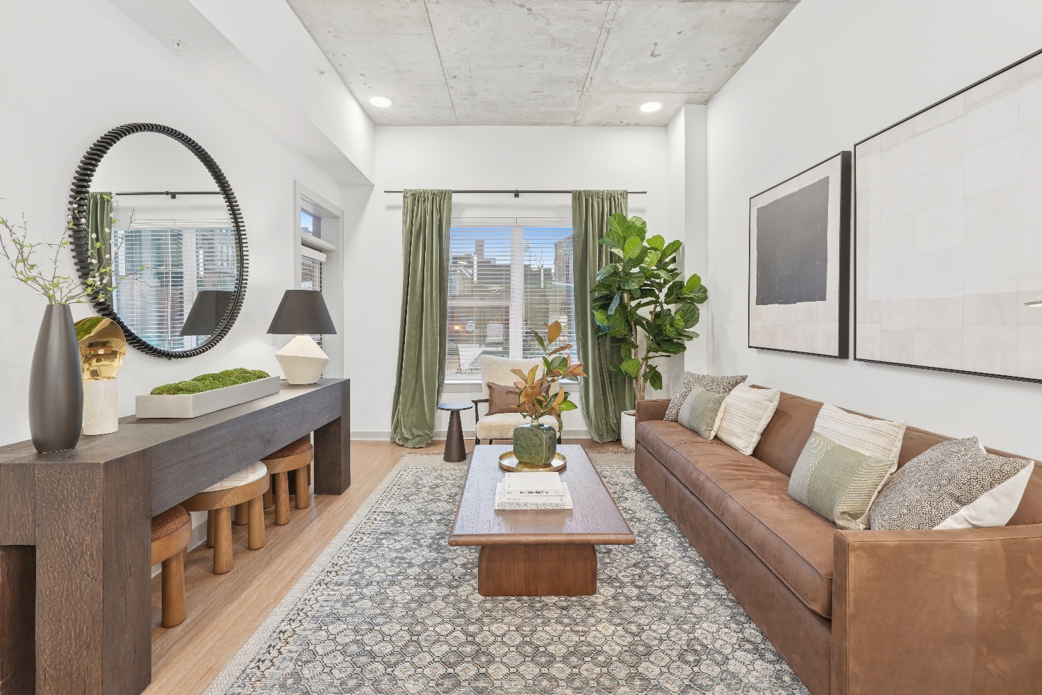 Wye Junction One Bedroom Living Room