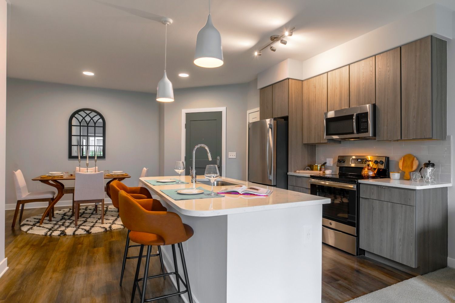 Two Bedroom Kitchen and Dining