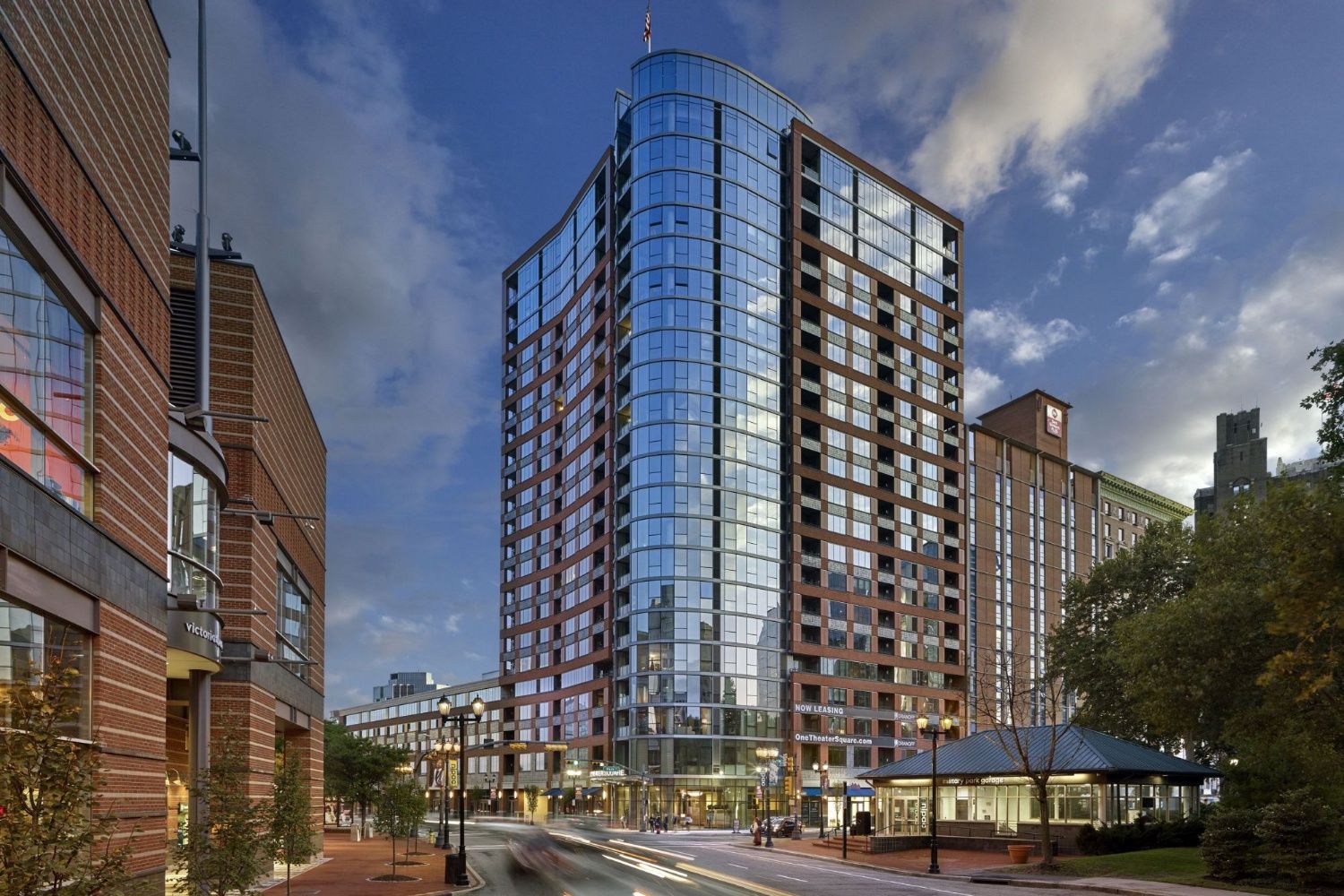 Exterior Dusk Building