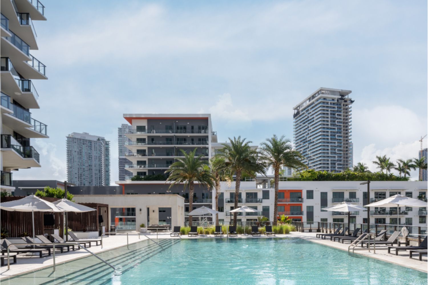 Resort style pool