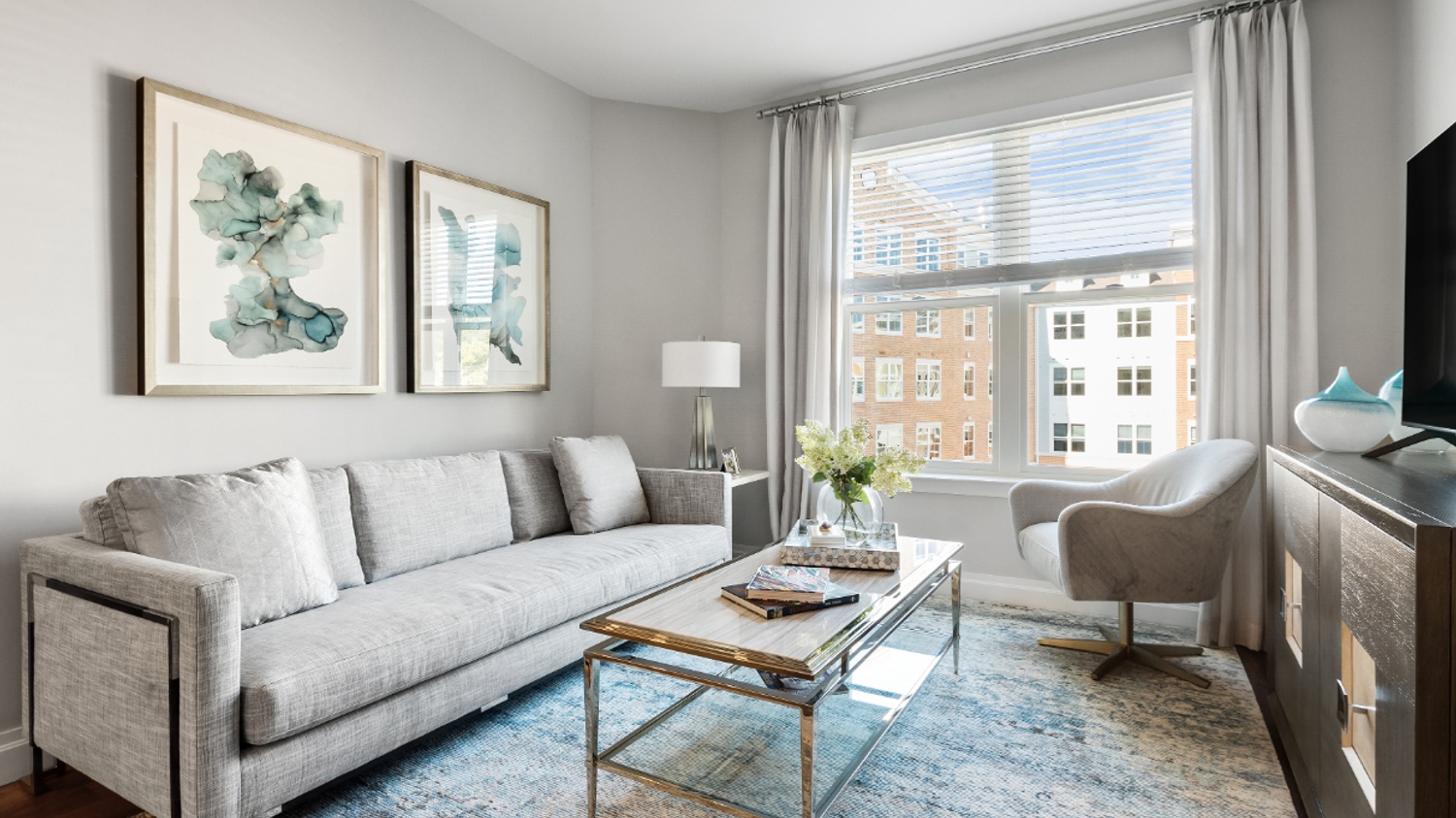 Living room interior.