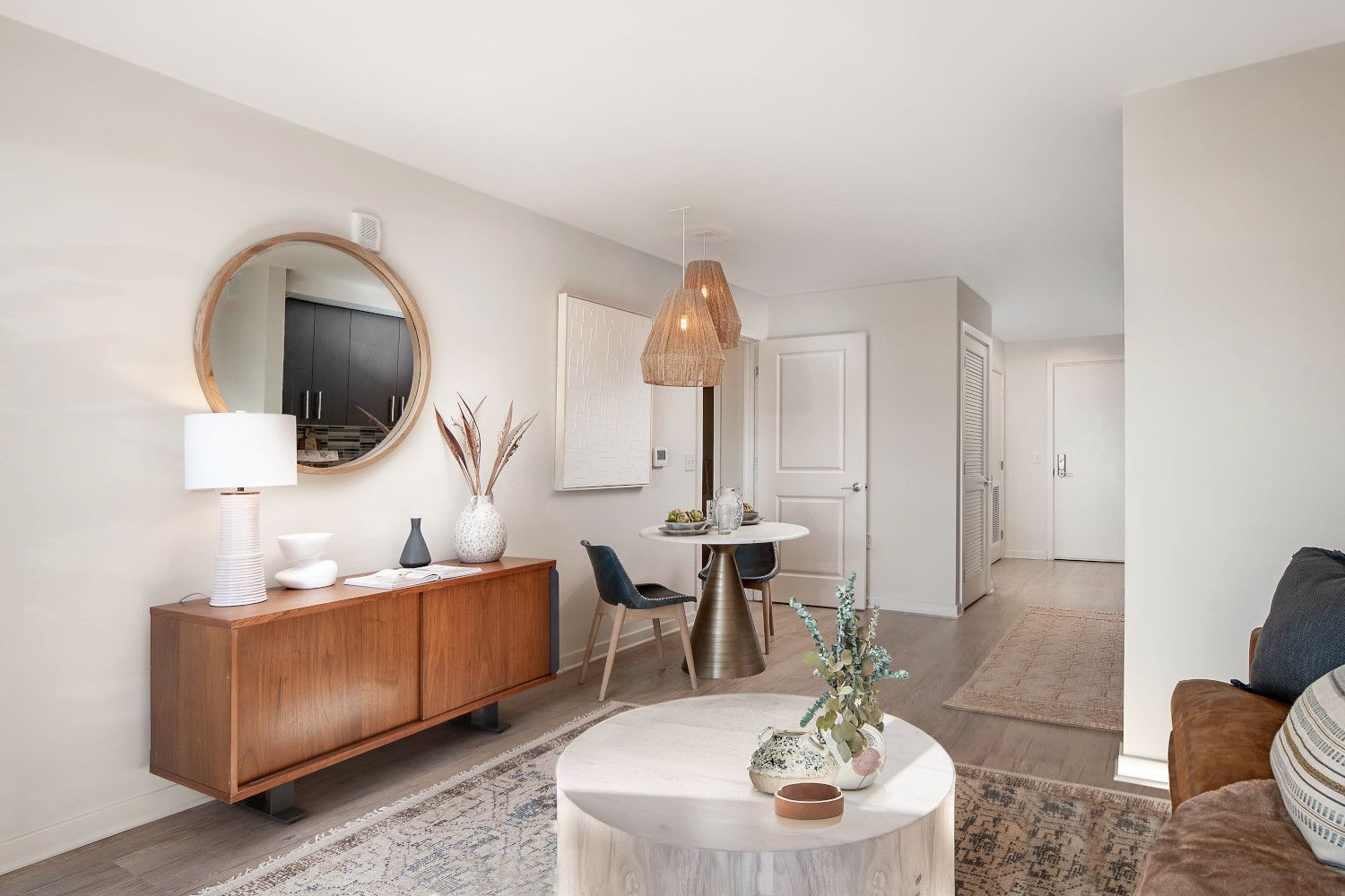 Energy efficient fixtures and built-in USB charging ports.