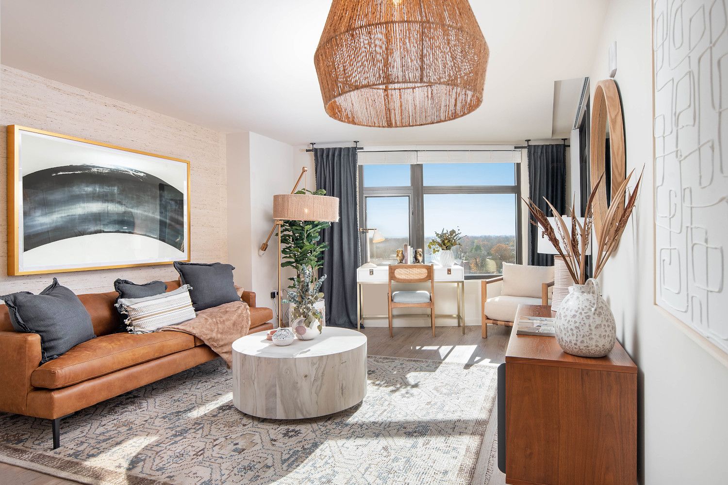 Oversized floor plans with spacious layouts.