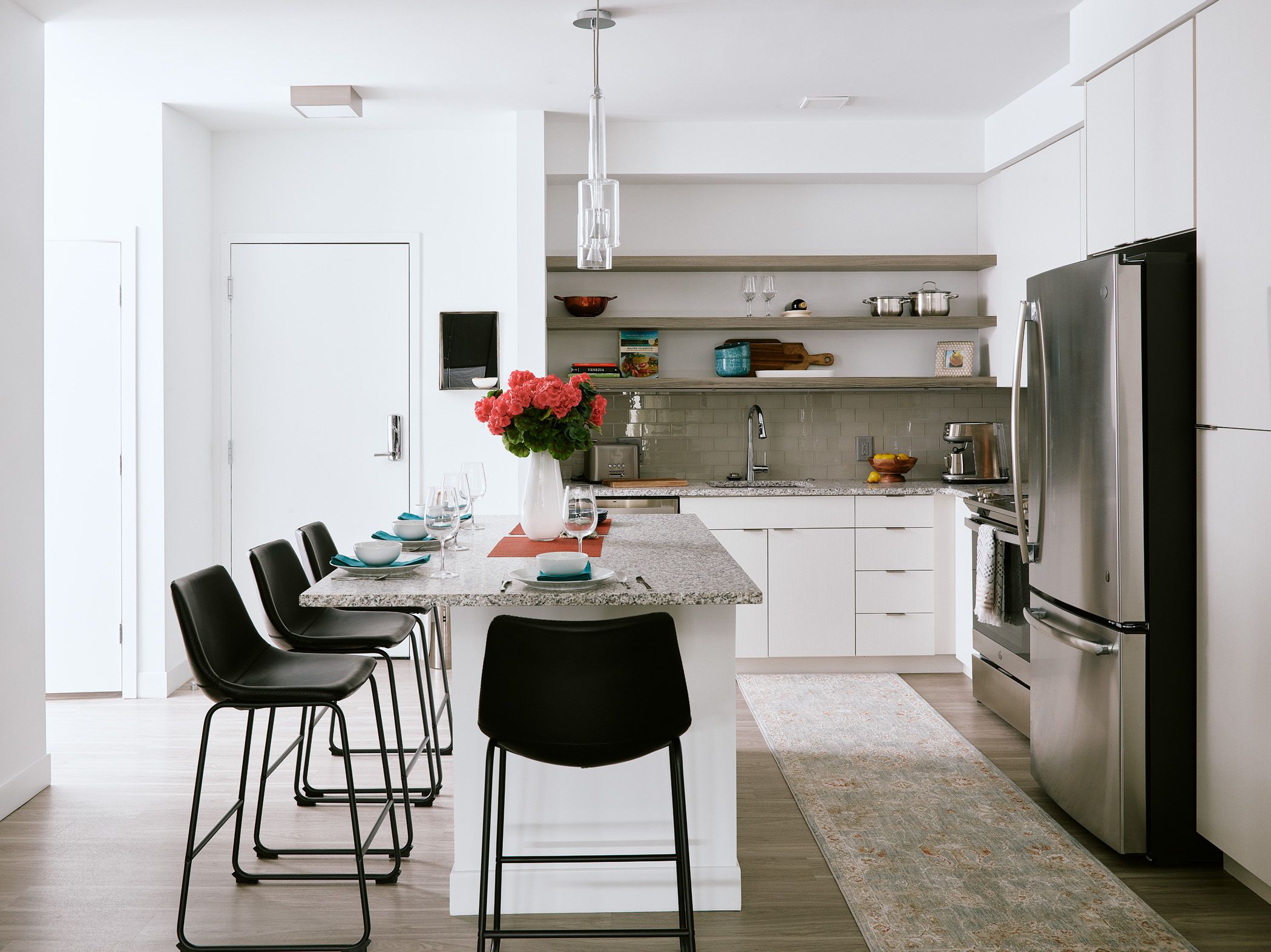 The Abby's smart layouts maximize space.
