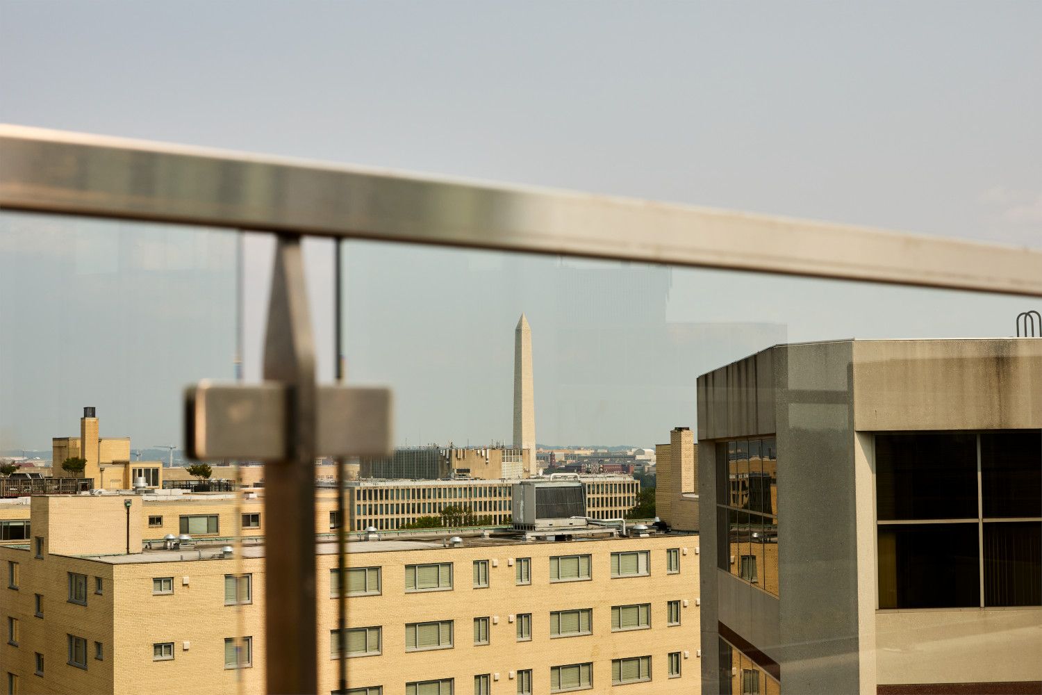 Take in views of the Washington Monument from your new home.