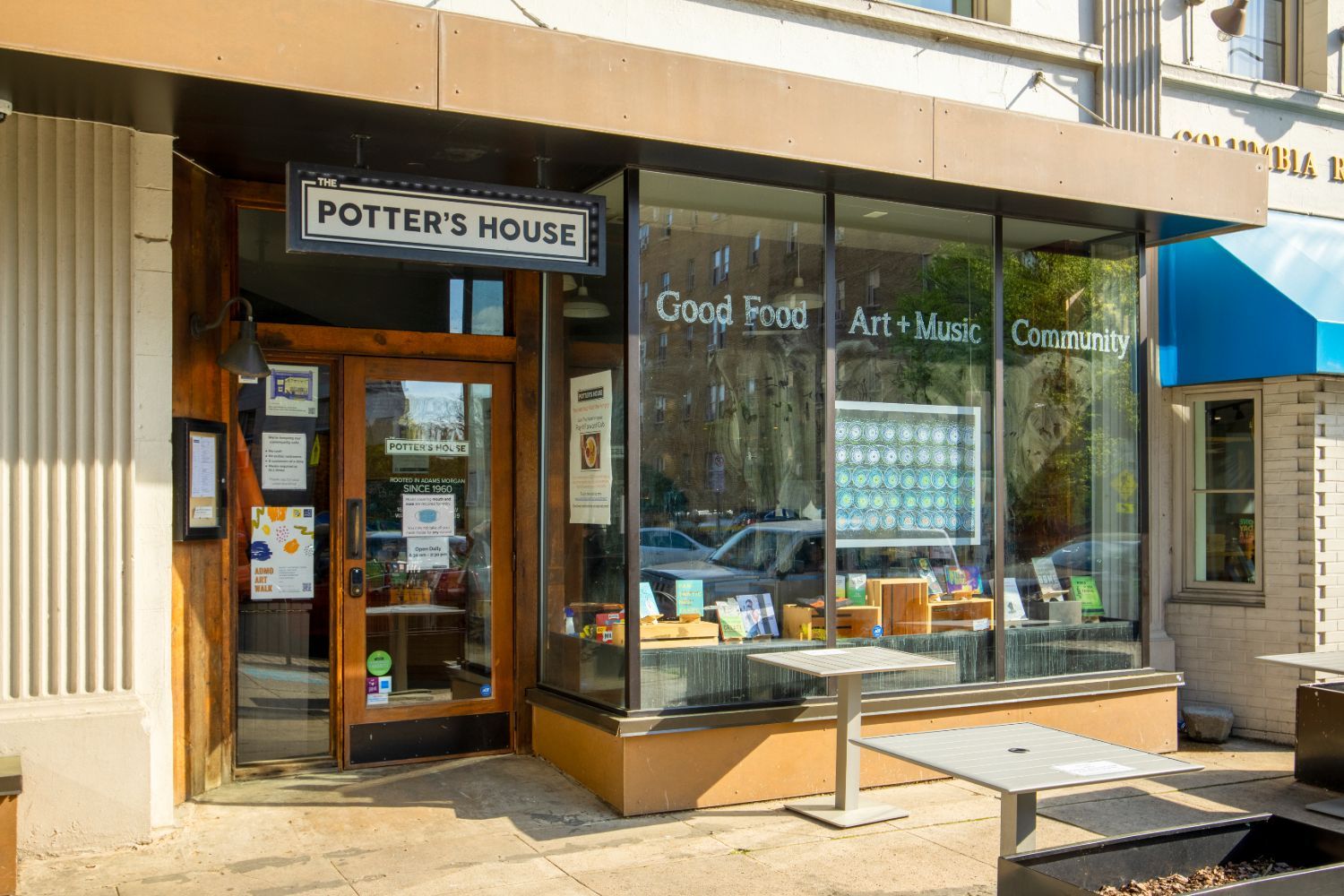 The Potter's House historic bookstore and café