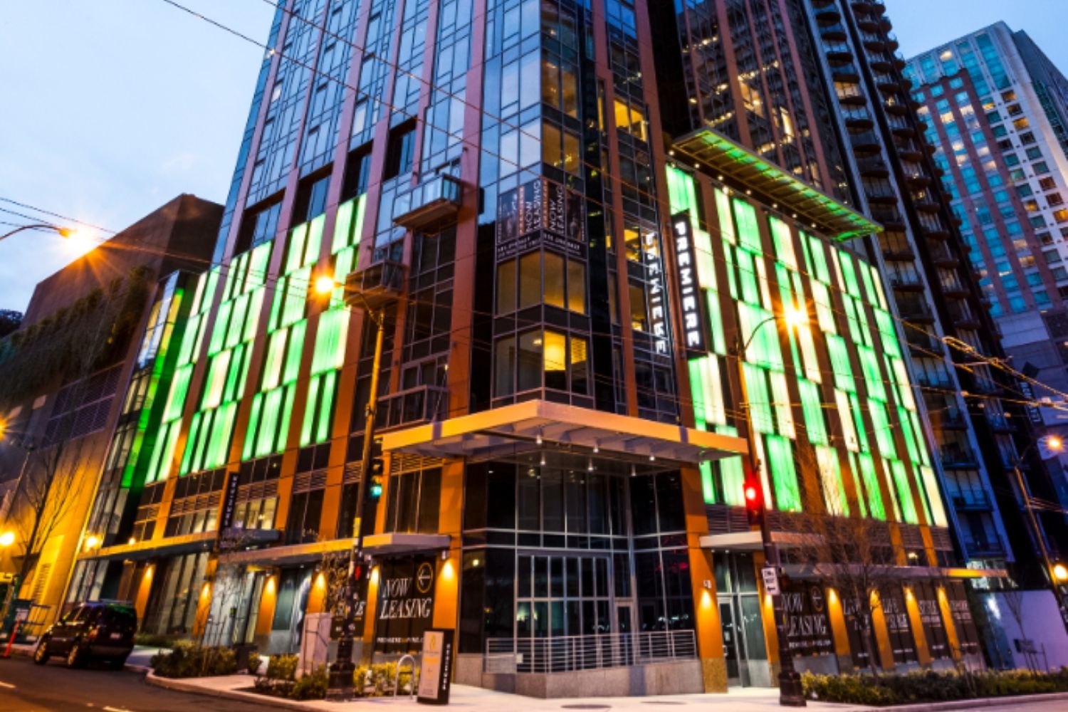 Exterior of the Building