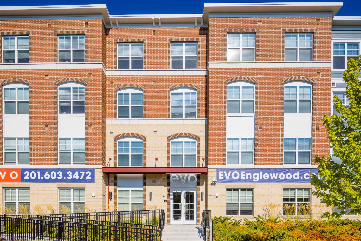 Exterior building entrance