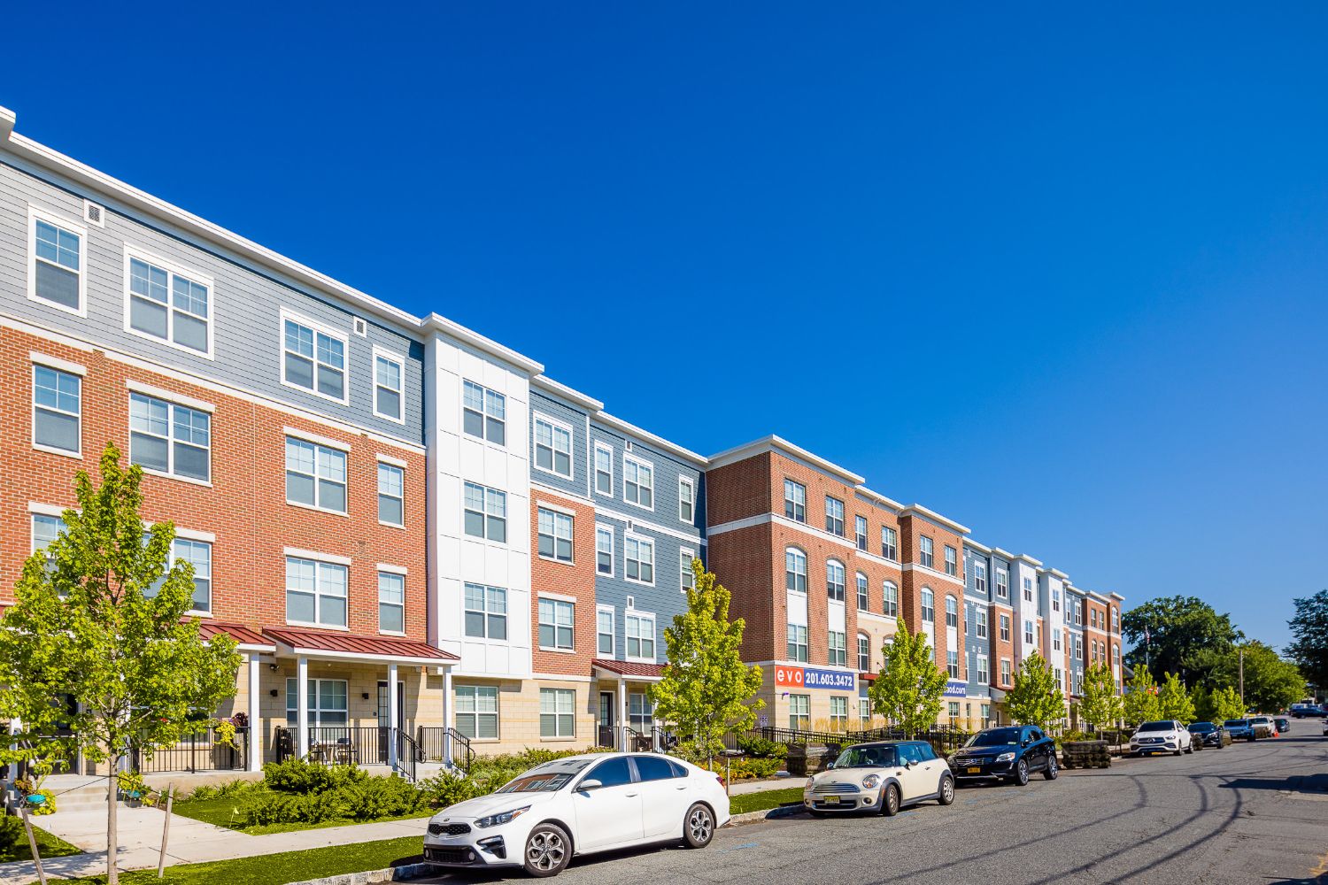 Exterior view of building from street