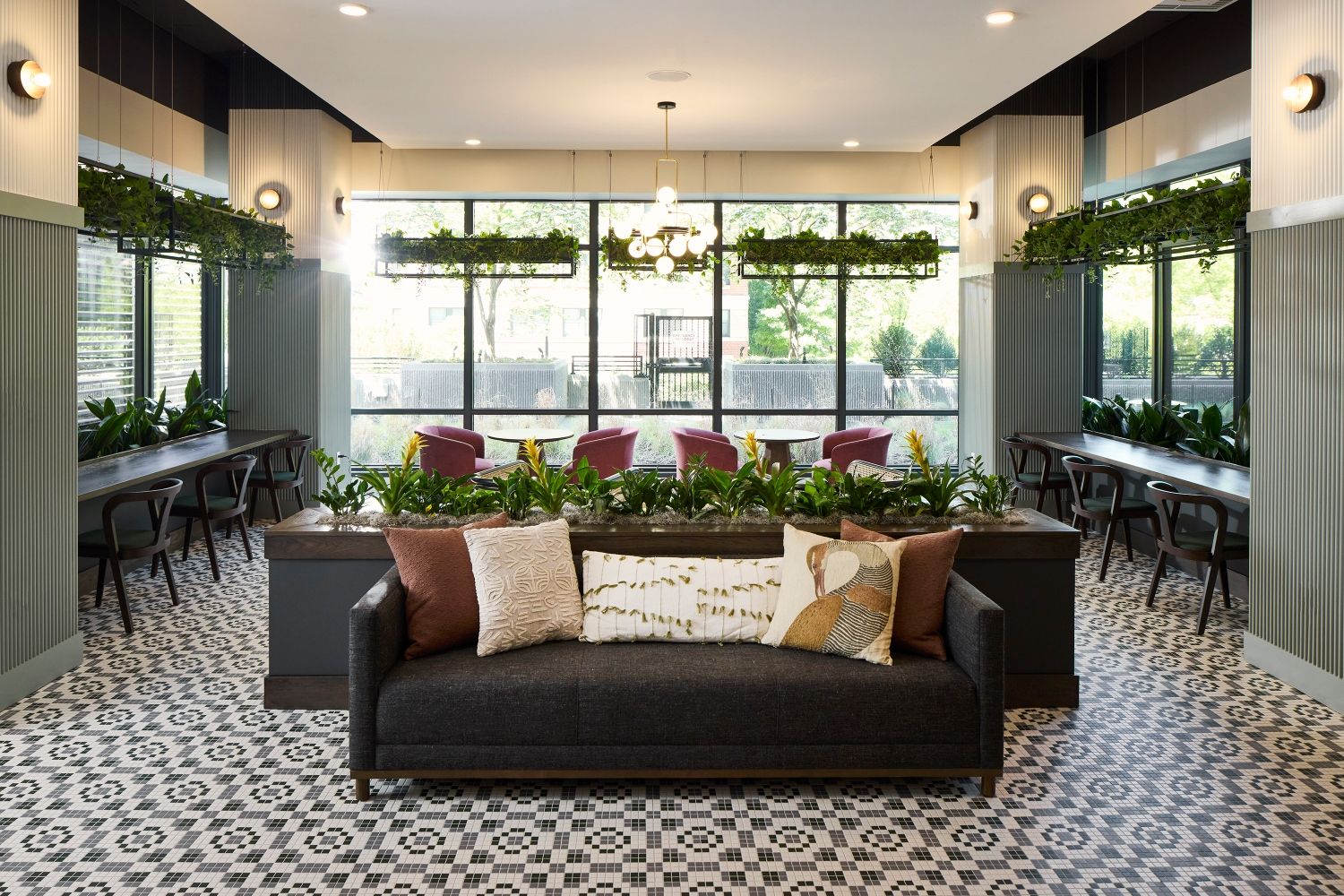 Get inspired with a morning stroll through our botanical conservatory