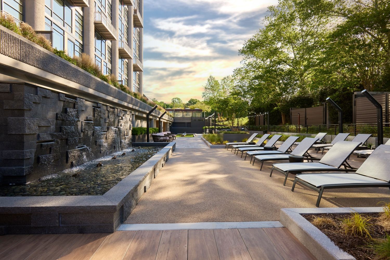 Enter into a state of zen on the sun deck