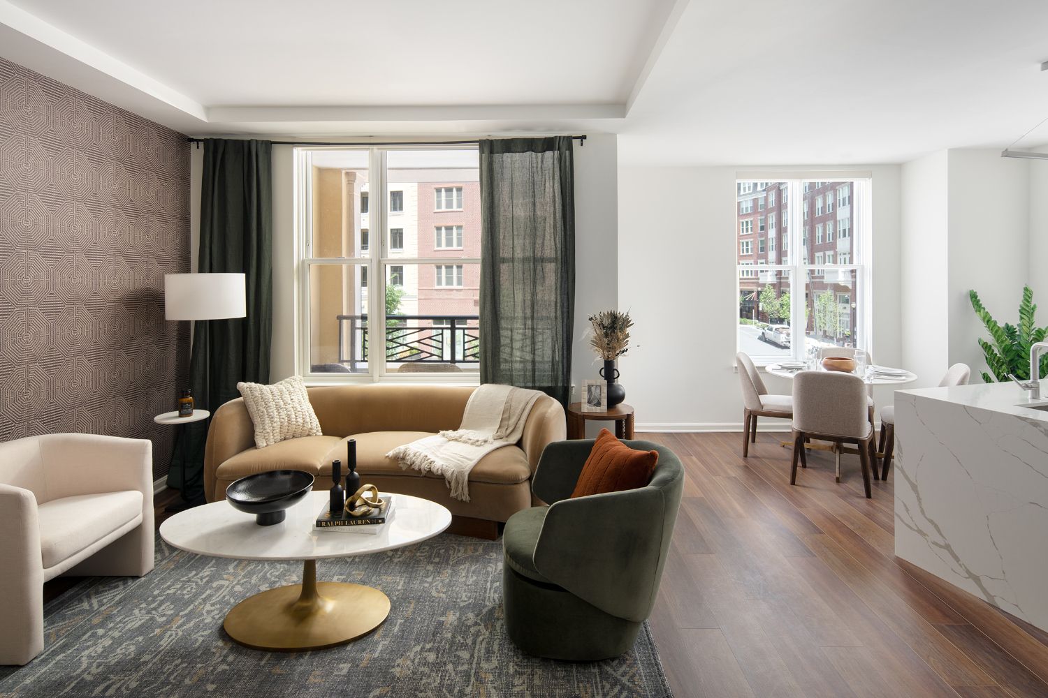 Expansive floorplans offer modular options in your home