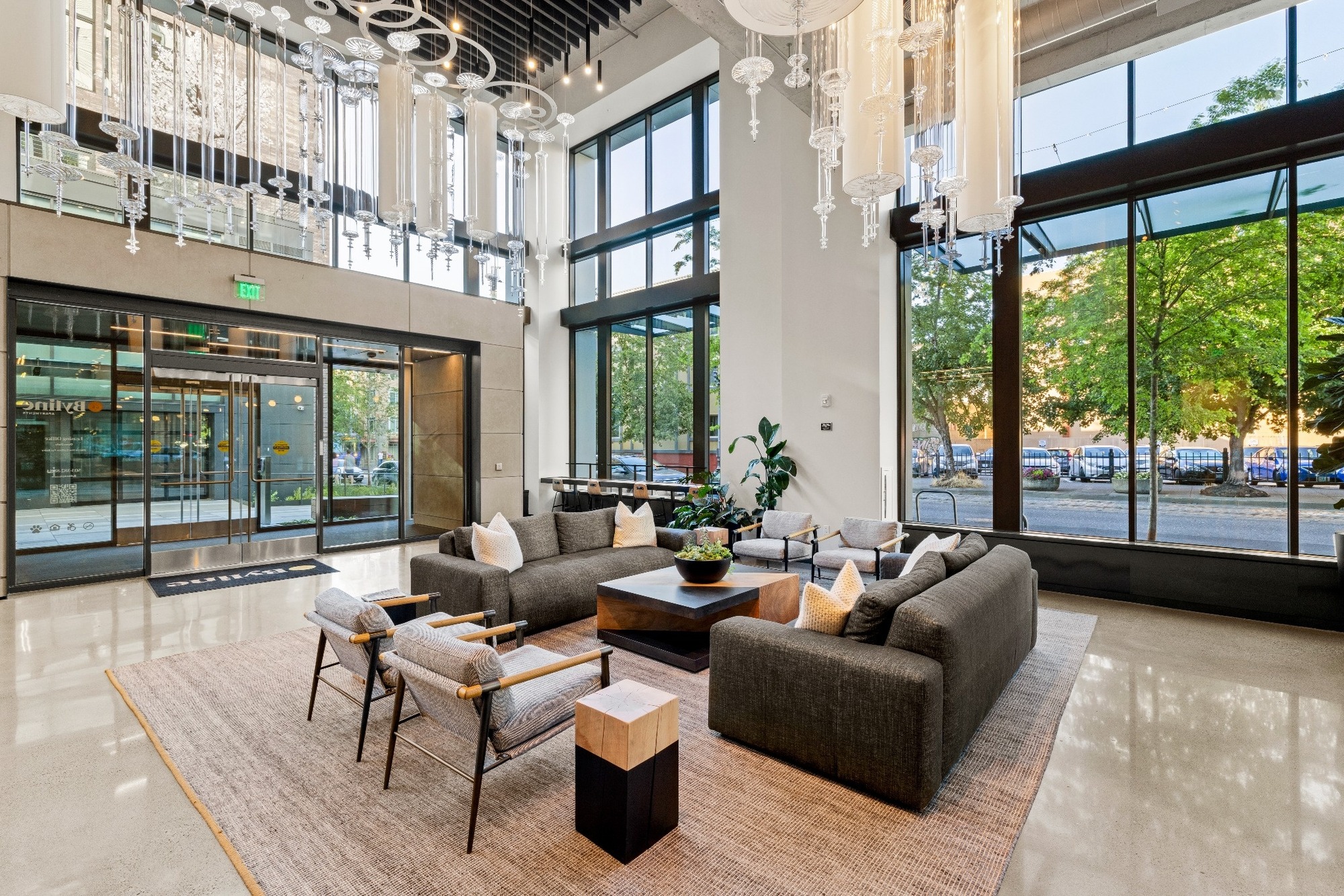 Lobby at Byline Apartments (1 of 3)