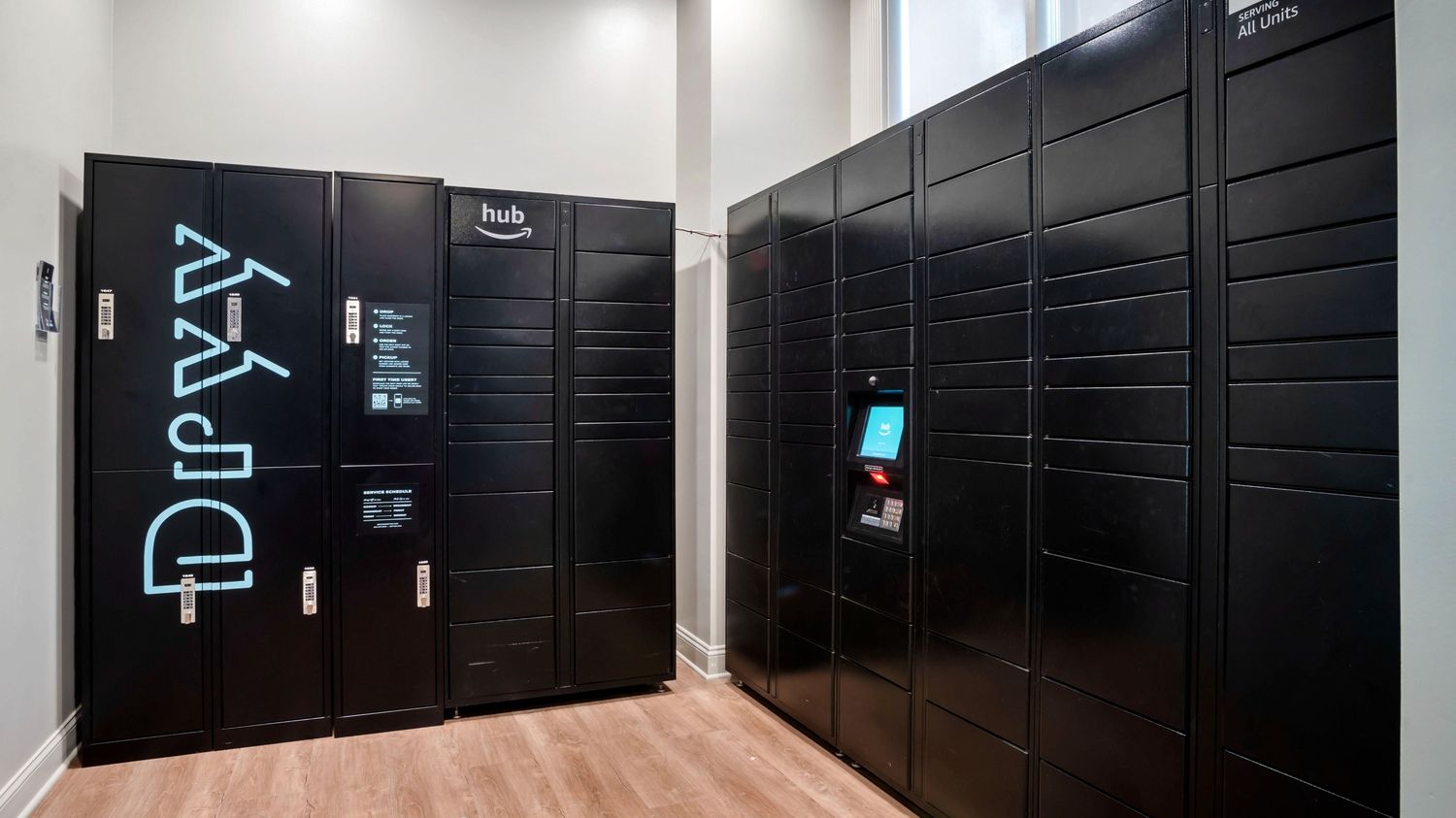 Photo of package locker