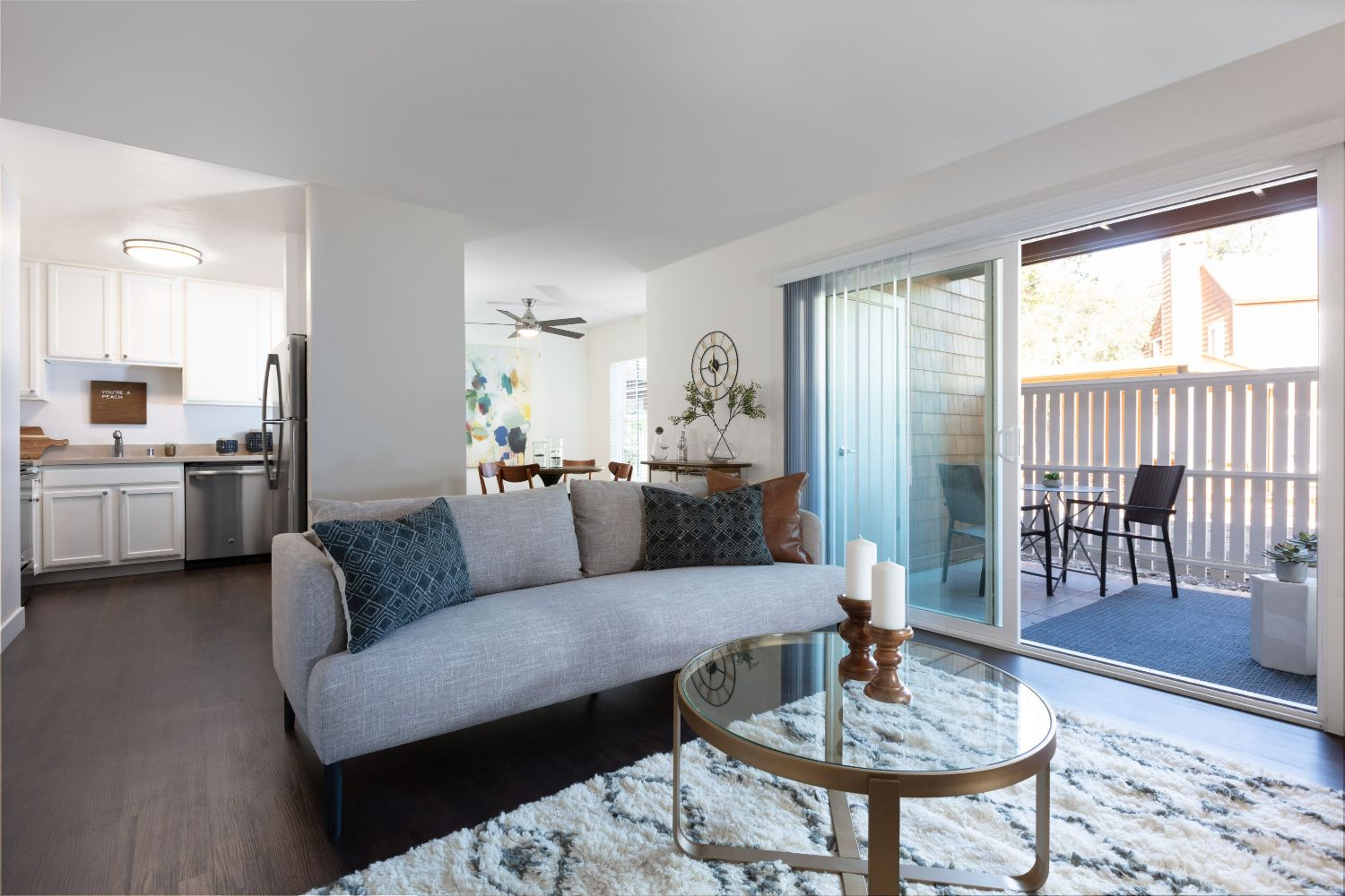 Living Room and patio