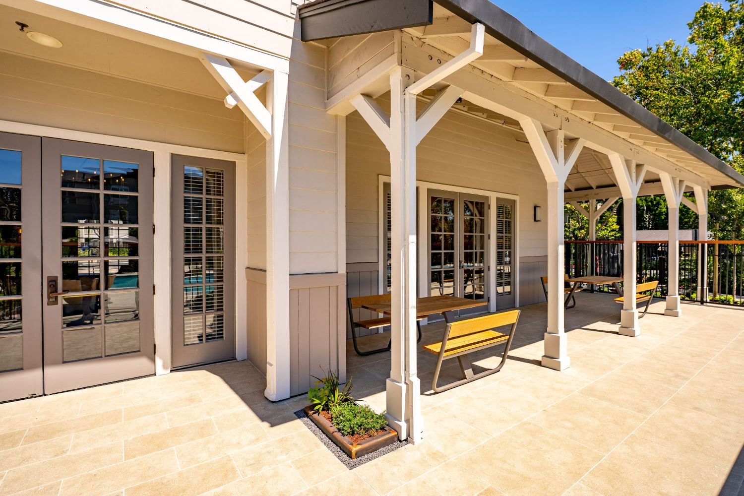 Clubhouse Entrance
