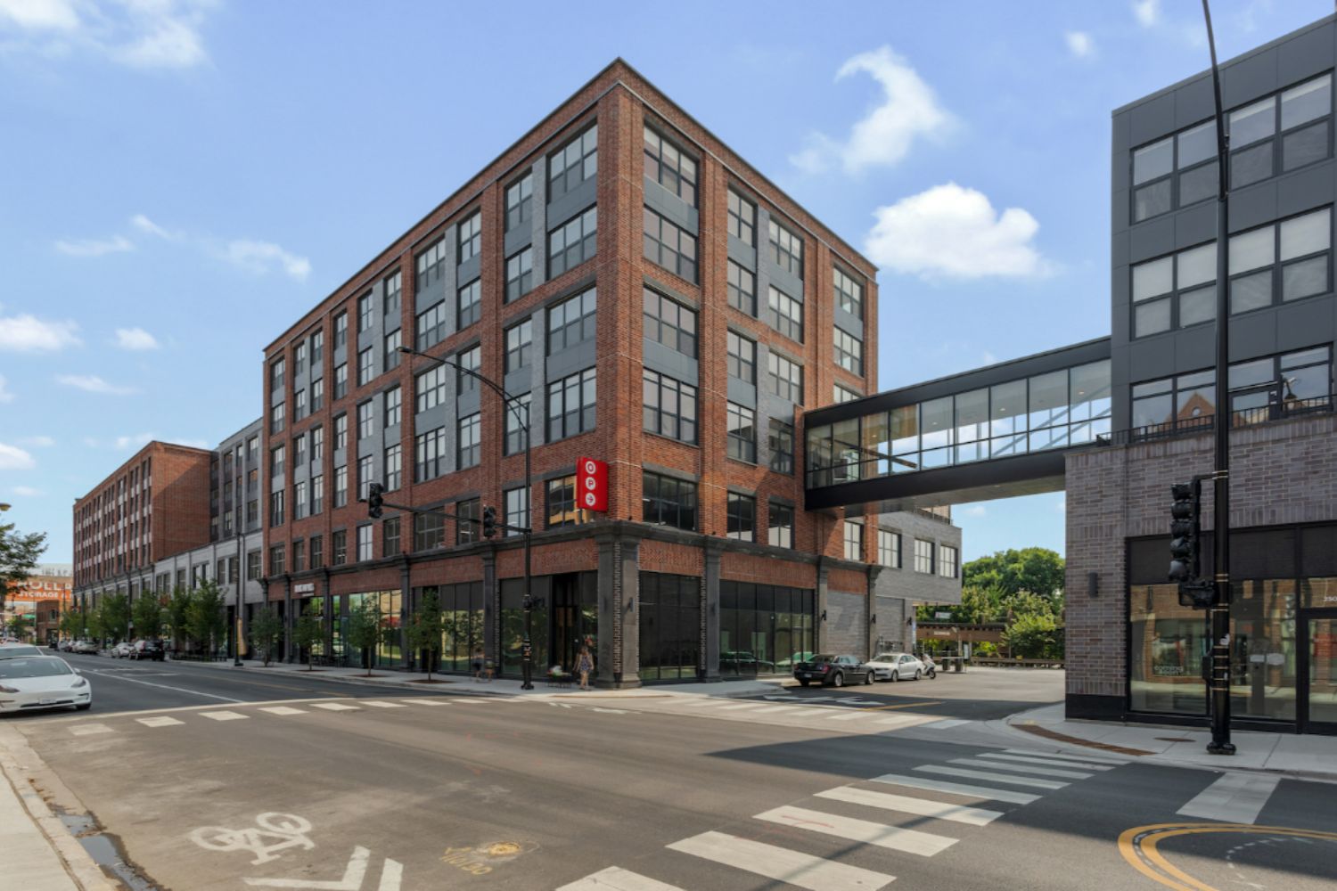 Modern apartment amenity at Logan Apartments in Logan Square Chicago with contemporary design