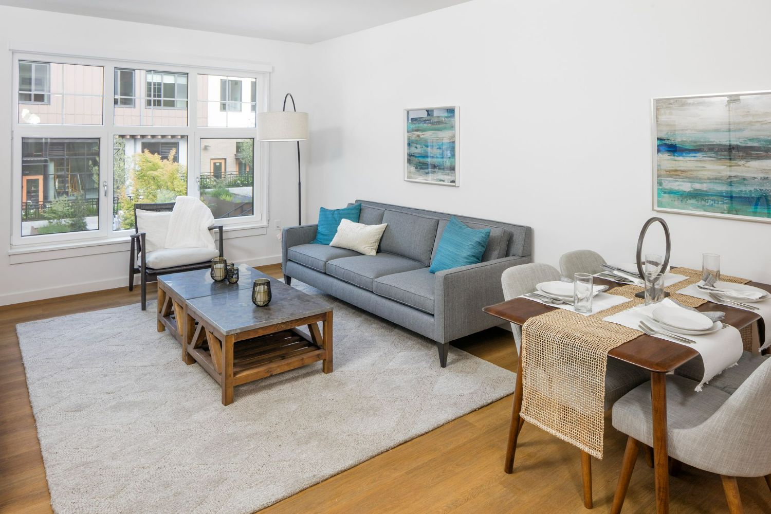 Furnished Living Room