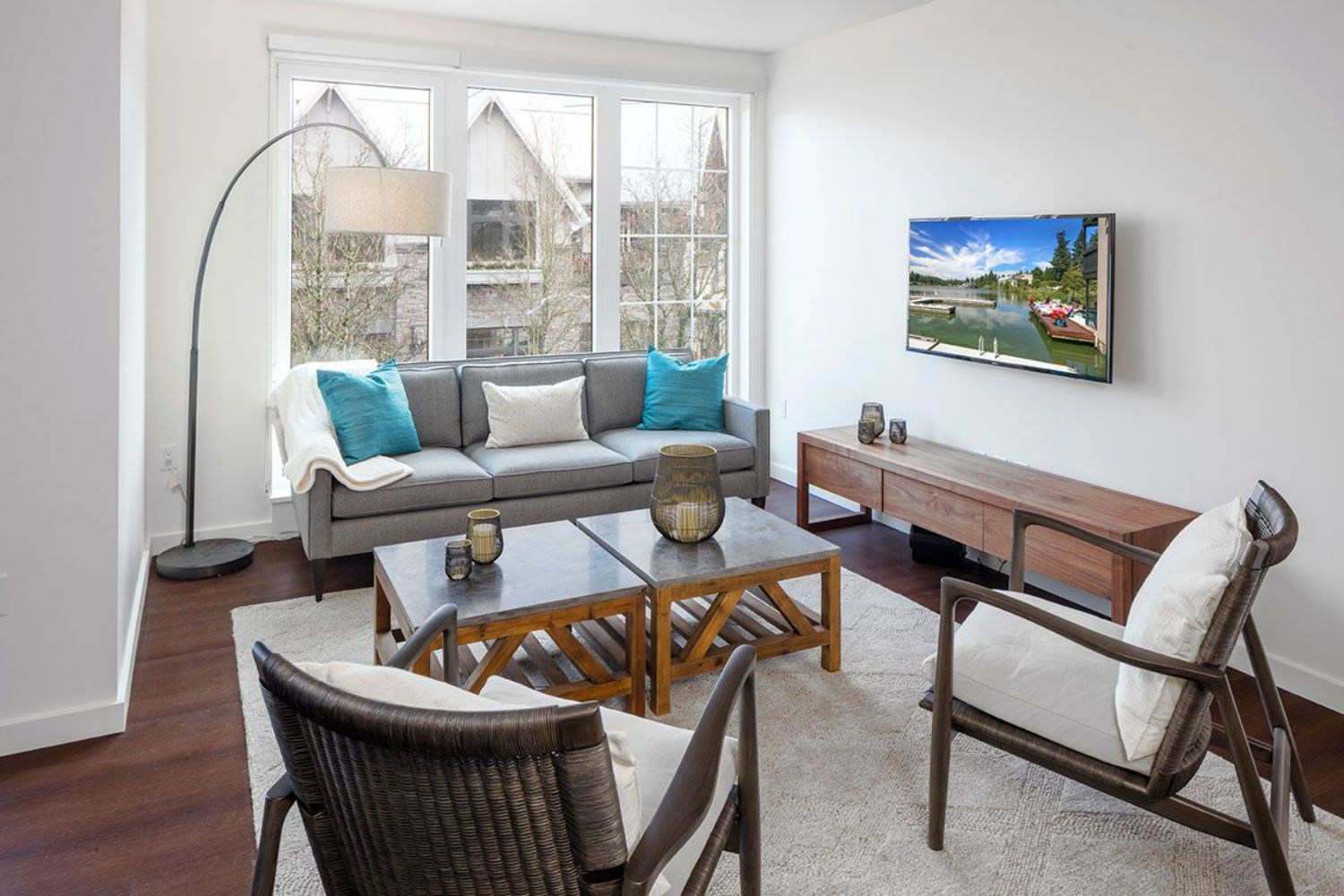 Furnished Living Room