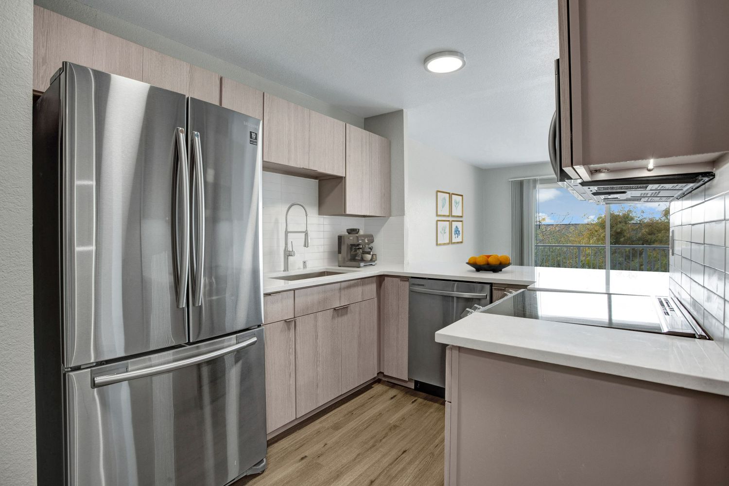 Staged Kitchen